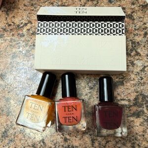 Ten Over Ten x Daily Harvest Nail Polish Trio Set